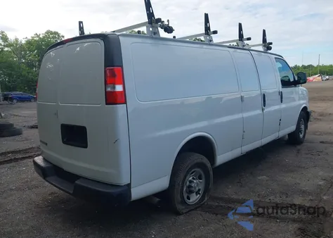 2020 Chevrolet Express Cargo Rwd 2500 Extended Wheelbase Wt from USA, damaged, VIN 1GCWGBFP7L1165886